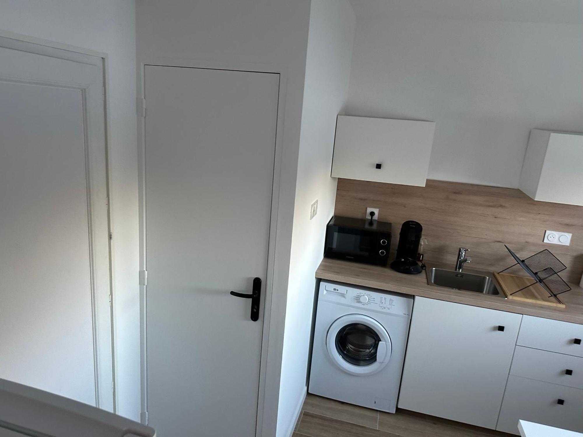 Flat Leilighet Donville-les-Bains Eksteriør bilde