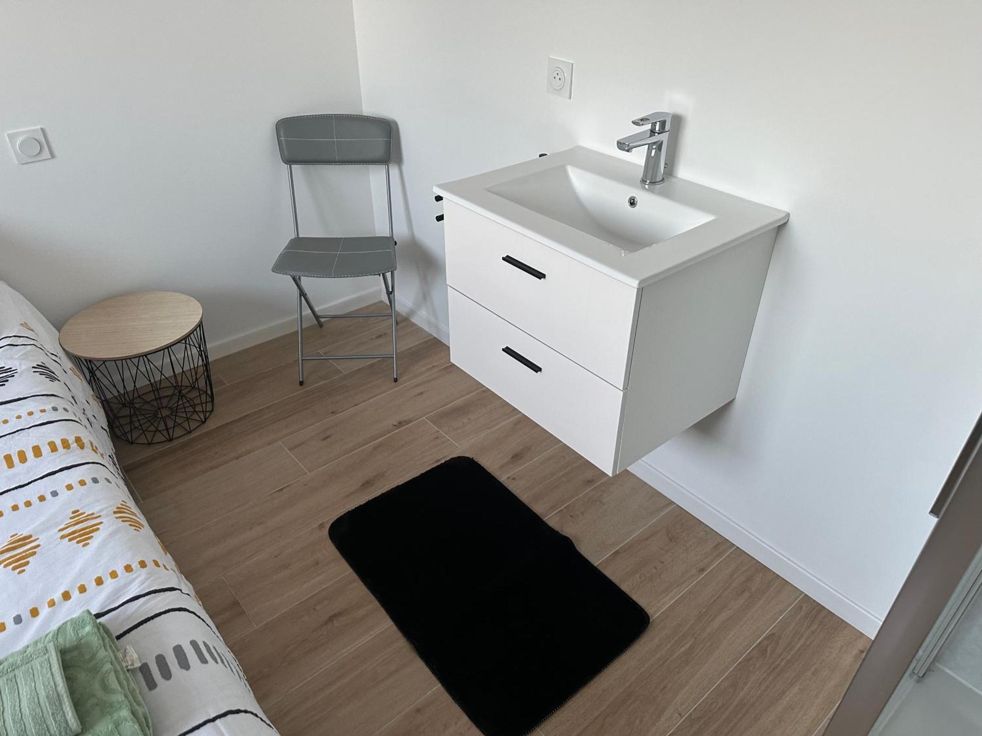 Flat Leilighet Donville-les-Bains Eksteriør bilde