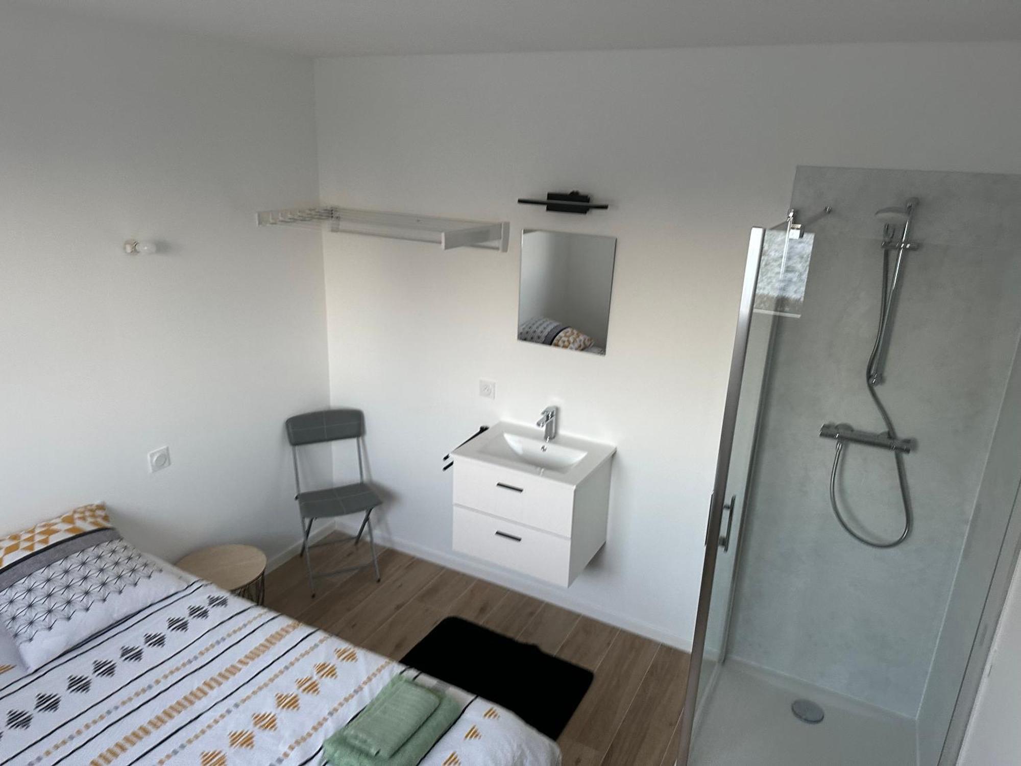 Flat Leilighet Donville-les-Bains Eksteriør bilde